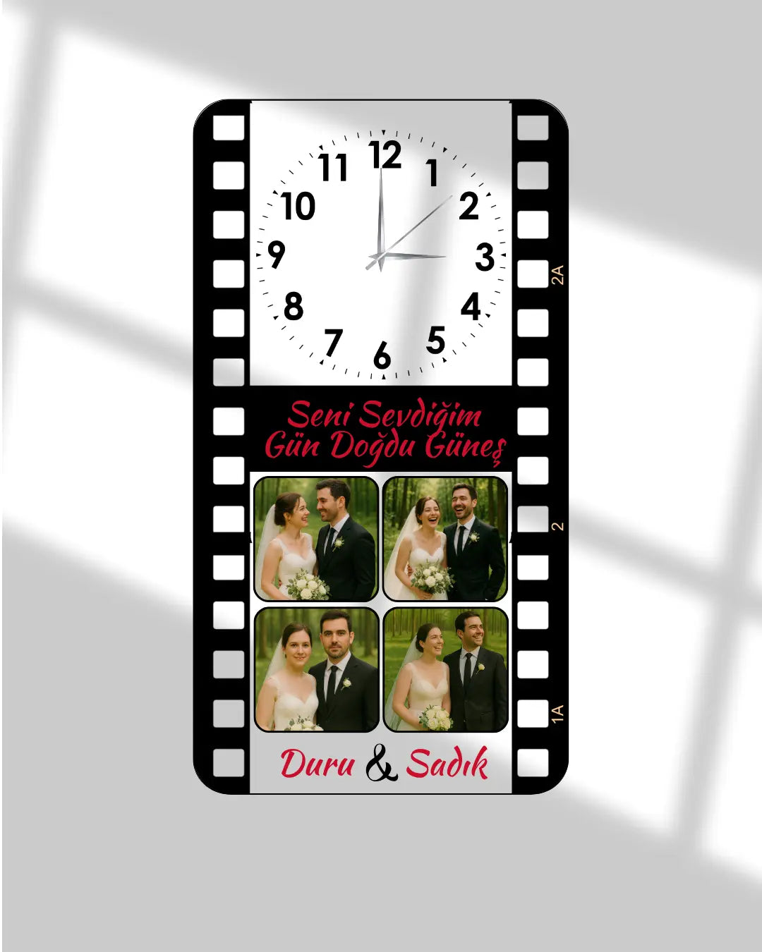 Ürün Adı: Baskılı Saat Model 21 - Hediye Teslim