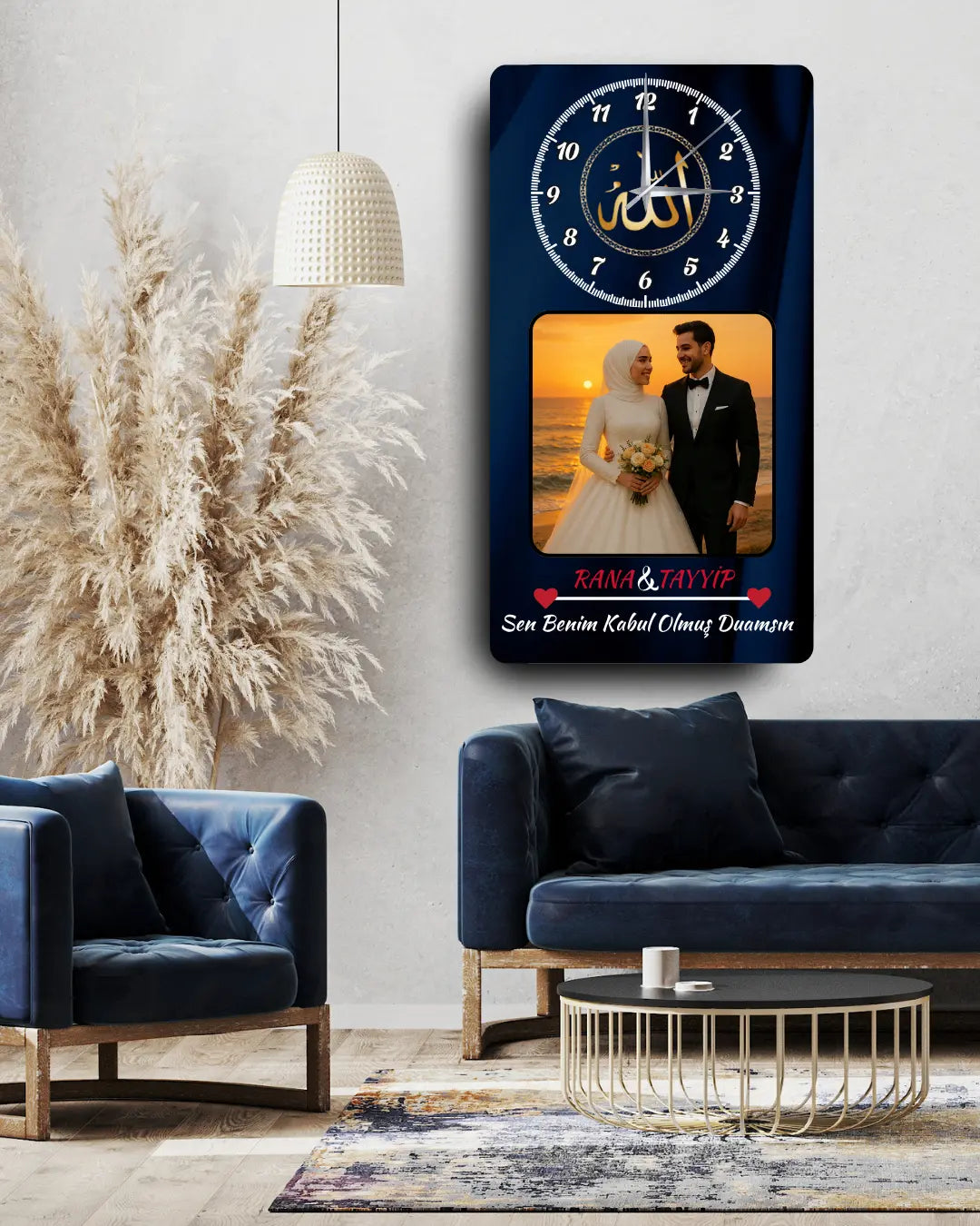 Baskılı Dikey Saat Model 63 - Hediye Teslim