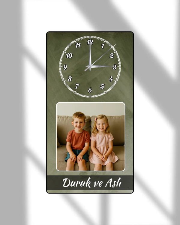 Baskılı Dikey Saat Model 28 - Hediye Teslim