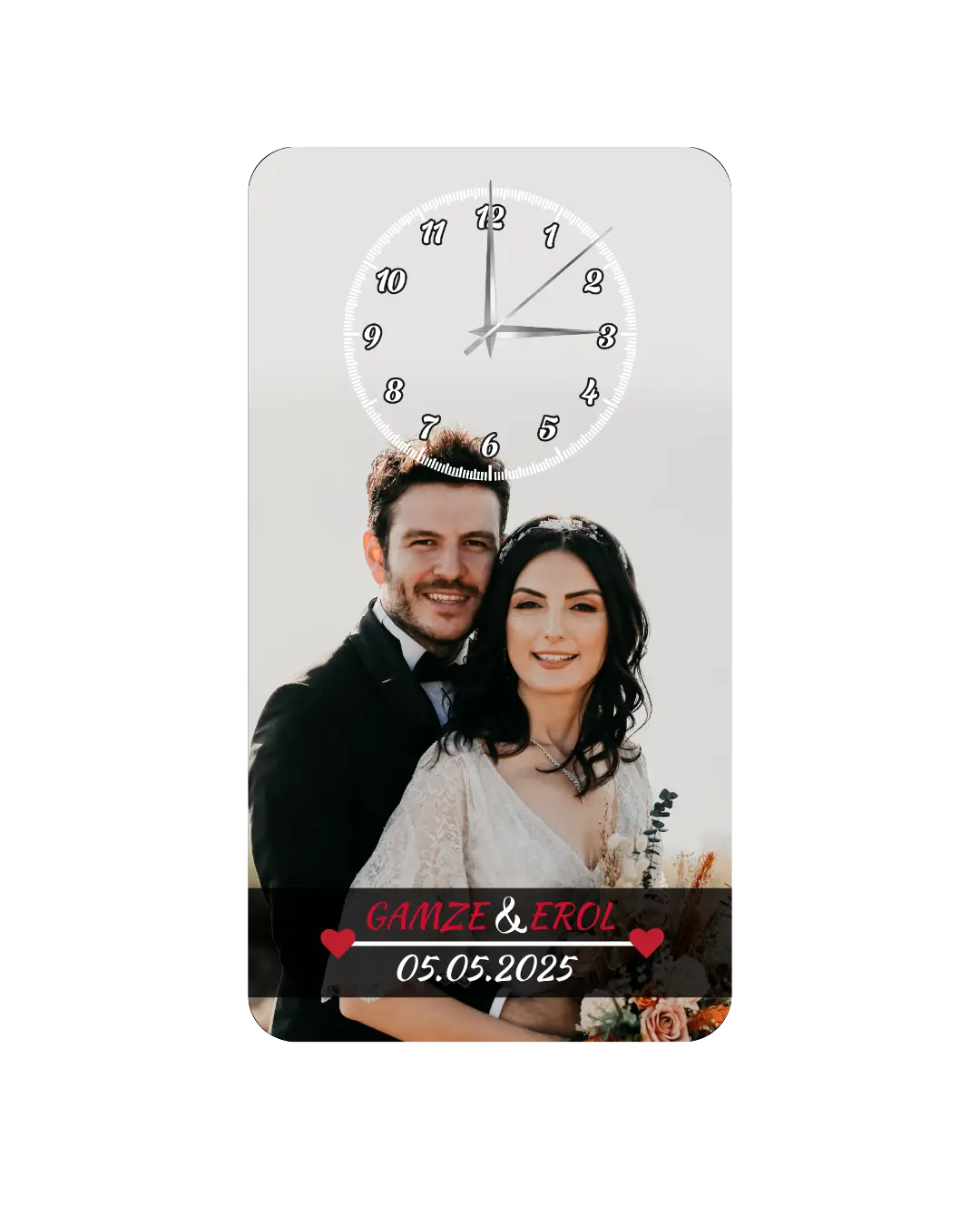 Ürün Adı: Baskılı Saat Model 9 - Hediye Teslim