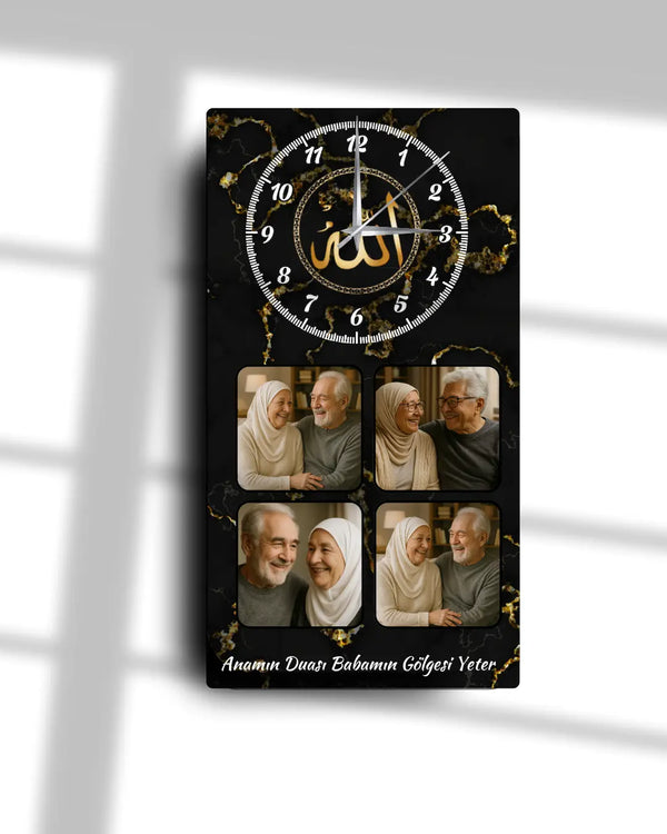 Baskılı Dikey Saat Model  60 - Hediye Teslim