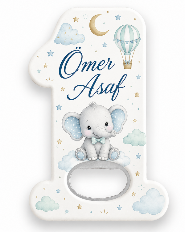 Kişiye özel 1 yaş doğum günü açacak MDL002 ön görünüm