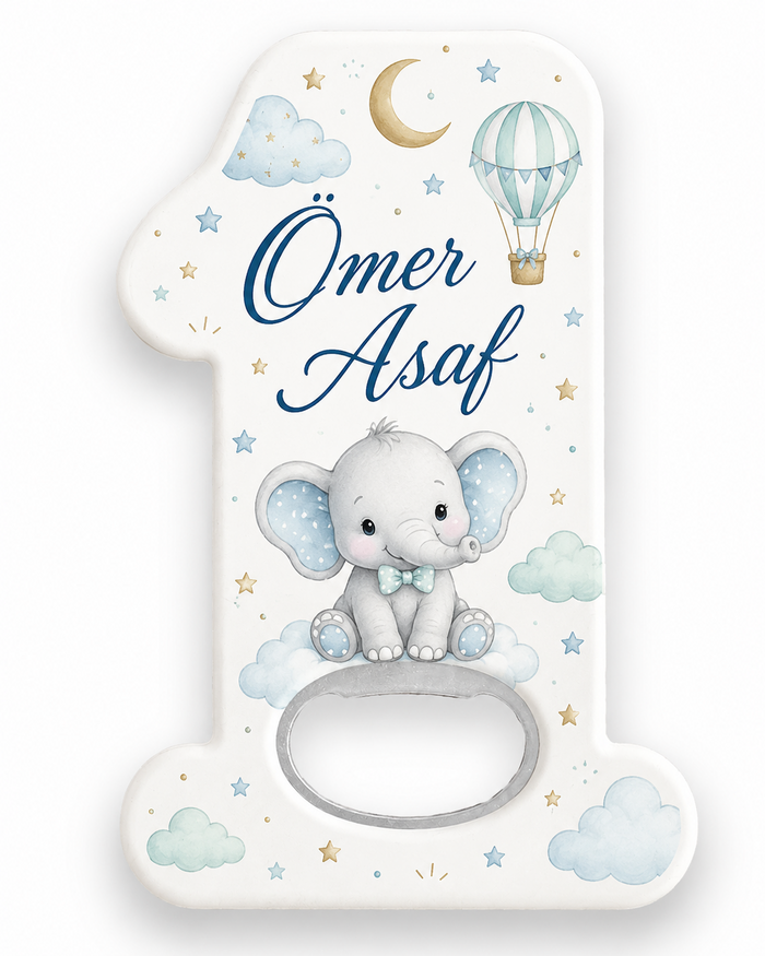 Kişiye özel magnet açacak örneği