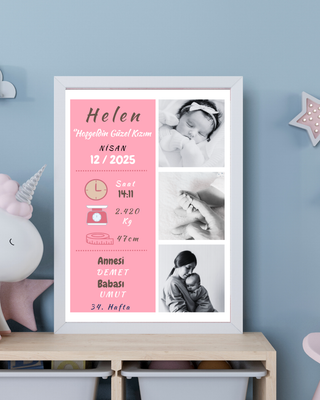 3lü Kız İlk An Tablosu No:9