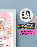 Kız İkiz Bebek İlk An Tablosu Model No:4 - Hediye Teslim