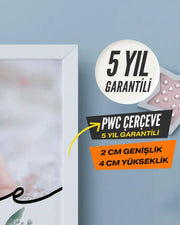 Kız Bebek İlk An Tablosu Model No:5 - Hediye Teslim