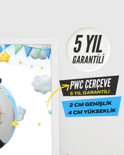 Erkek Bebek İlk An Tablosu Model No:4 - Hediye Teslim