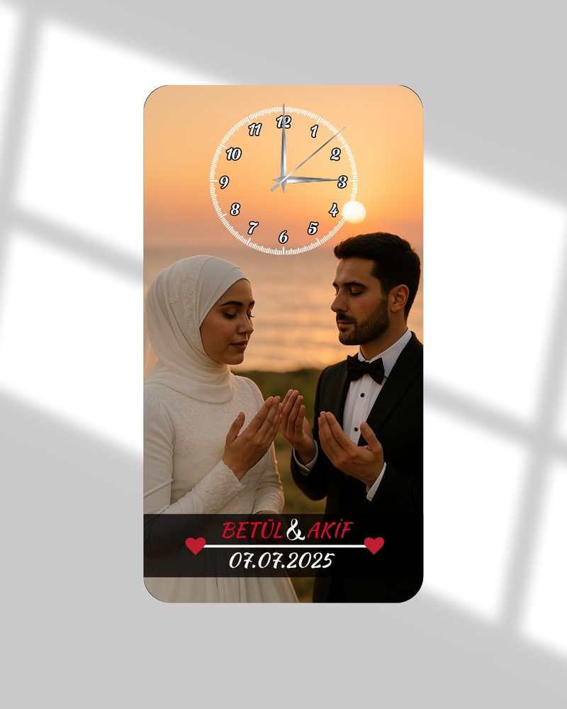 Ürün Adı: Baskılı Saat Model  12