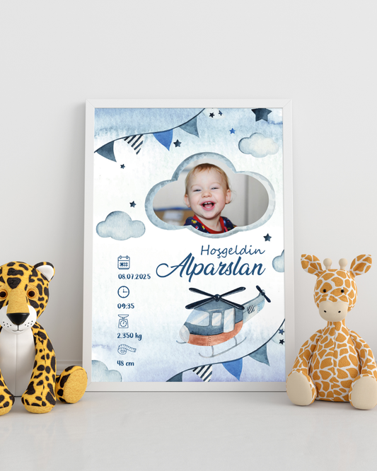 Erkek Bebek İlk An Tablosu Model No:6