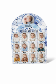 Bebek İlk Yılım Panosu – Kişiye Özel 12 Aylık MDL21