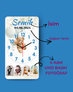 Çocuk Odası Dikey Saat Model 5 - Hediye Teslim