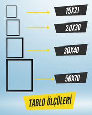 Erkek Bebek İlk An Tablosu Model No:1 - Hediye Teslim